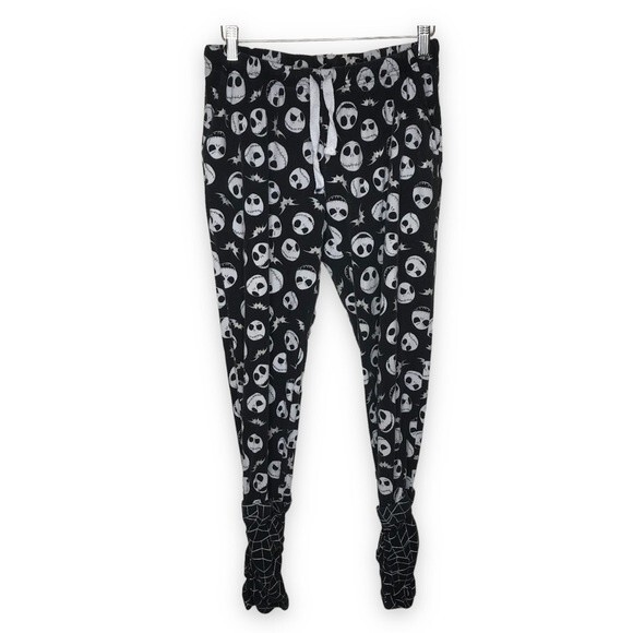 Disney Nightmare Before Christmas Jack Skellington Lounge Pants Sleepwear Small - Picture 1 of 12